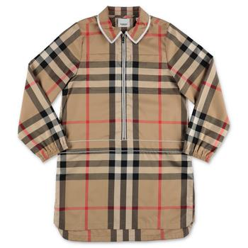 burberry童装, Burberry | Burberry Kids Check Printed Zipped Dress商品图片 4.7折起