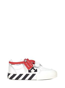 推荐Off-White Kids Low Strap Vulcanized Sneakers商品