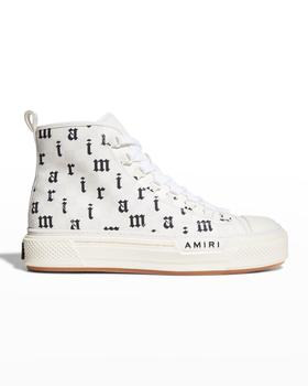 AMIRI, AMIRI | Men's Court High-Top Logo Sneakers商品图片 