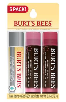 商品Burt's Bees | 3-Pack Lip Balm Set,商家Nordstrom Rack,价格¥69图片