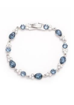 Givenchy | Silver Tone Crystal Flex Bracelet,商家Belk,价格¥342