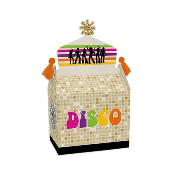 商品Big Dot of Happiness | 70's Disco - Treat Box Party Favors - 1970s Disco Fever Party Goodie Gable Boxes - Set of 12,商家Macy's,价格¥126图片