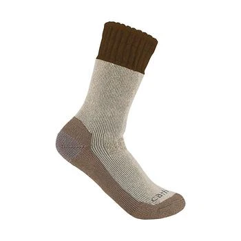 推荐Carhartt Men's Heavyweight Synthetic-Wool Blend Boot Sock商品