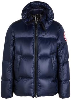 canada goose直邮, Canada Goose | Crofton navy quilted shell jacket商品图片 