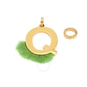 Fendi | Gold Ladies Bag Charms Letter Q,商家Jomashop,价格¥707