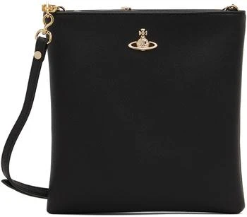 Vivienne Westwood | Black Squire Square Crossbody Bag 独家减免邮费