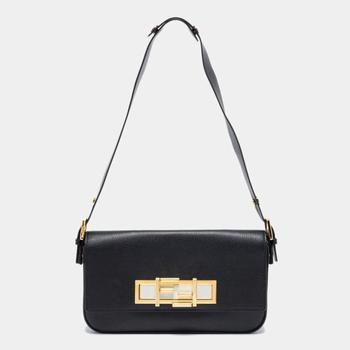 加拿大fendi baguette, [二手商品] Fendi | Fendi Black Leather 3Baguette Shoulder Bag商品图片 6.9折, 满1件减$100, 满减