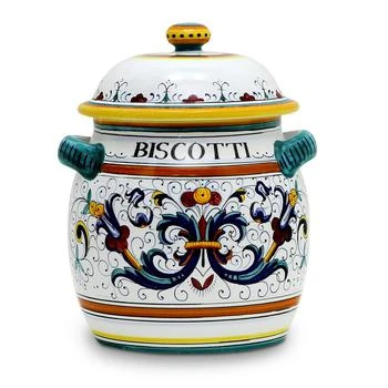 Artistica - Deruta of Italy | Ricco Deruta: Traditional Biscotti Jar,商家Verishop,价格¥2263