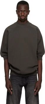 Essentials | Gray Raglan Sweatshirt 