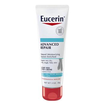 product Eucerin Advanced Repair Light Feel Foot Creme, 3 Oz image