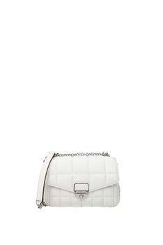 michael kors soho, Michael Kors | Crossbody Bag soho sm Leather White Optic White商品图片 6.8折