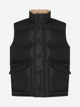 推荐Sleeveless quilted nylon down jacket商品