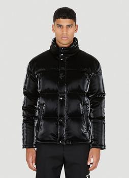 圣罗兰外套, Yves Saint Laurent | Glossed Padded Jacket in Black商品图片 