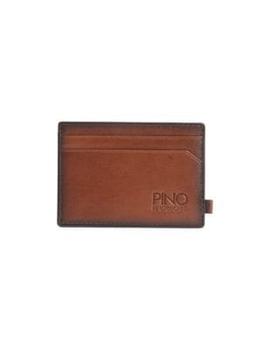 商品Pino by PinoPorte | Logo Leather Wallet,商家Saks OFF 5TH,价格¥142图片