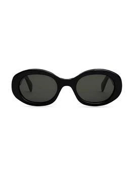 推荐52MM Triomphe Oval Sunglasses商品