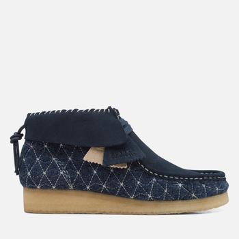 推荐Clarks Originals Wallabee Sashiko and Suede Boots商品