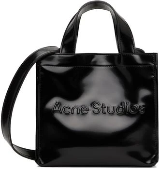 Acne Studios | Black Mini Logo Tote 独家减免邮费