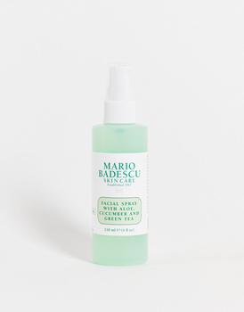 商品Mario Badescu | Mario Badescu Facial Spray with Aloe Cucumber and Green Tea 118ml,商家ASOS,价格¥64图片