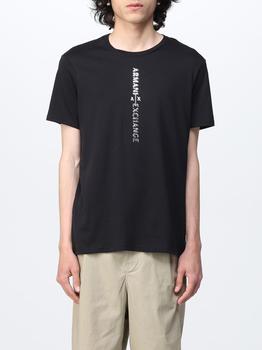 推荐Armani Exchange cotton t-shirt with logo商品