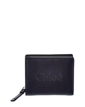 Chloé | Chloé Sense Leather Compact Wallet,商家Premium Outlets,价格¥3843