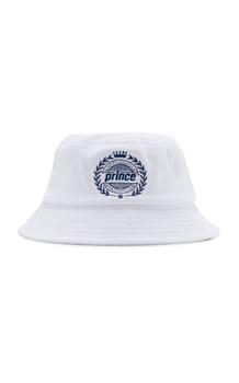 Sporty & Rich | Sporty & Rich - Women's Prince Cotton Bucket Hat - White - OS - Moda Operandi商品图片,4折