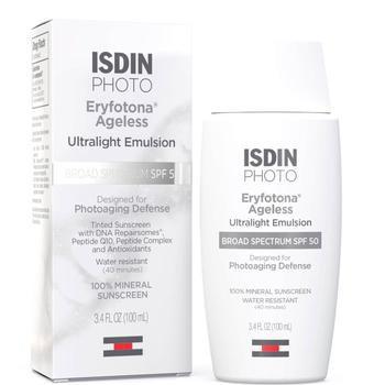 商品ISDIN | ISDIN Eryfotona Ageless Ultralight Tinted Mineral SPF 50 Sunscreen 3.4 oz,商家Dermstore,价格¥533图片