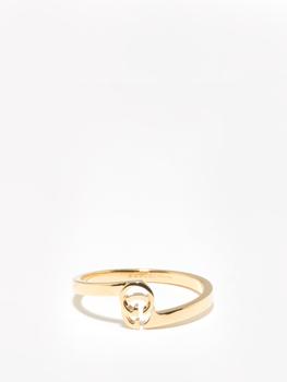 商品Gucci | GG Running 18kt gold ring,商家MATCHESFASHION,价格¥5839图片