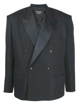 巴黎世家外套评价, Balenciaga | BALENCIAGA Cristobal Jacket Black商品图片 