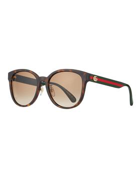 Gucci | Round Acetate Sunglasses商品图片,