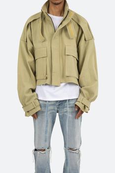 商品Cropped M65 Jacket - Khaki,商家mnml,价格¥555图片