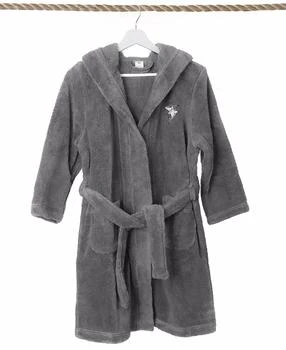 Linum Home Textiles | Kids Shark Super Plush Double Brushed Hooded Bathrobe,商家Macy's,价格¥393