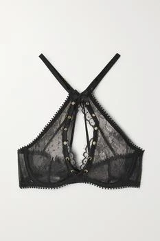 L'Agent by Agent Provocateur | Vallentina 带缀饰挖剪黎芭蕾丝带钢圈文胸  - 34D 6.0折×额外9.7��折, 额外九七折