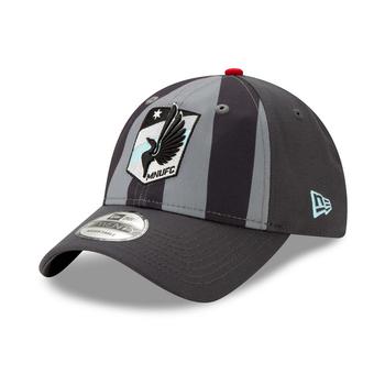 商品Men's  Gray Minnesota United FC Home Jersey Hook 9TWENTY Adjustable Hat图片