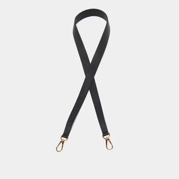 lv行李箱, [二手商品] Louis Vuitton | Louis Vuitton Black Leather Shoulder Bag Strap商品图片 