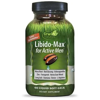 Irwin Naturals | Libido-Max for Active Men Liquid Soft Gels,商家Walgreens,价格¥110