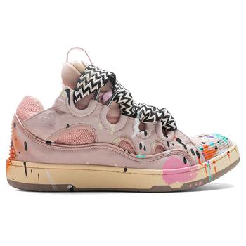Lanvin | Lanvin x Gallery Dept. II Curb Sneakers - Pale Pink/Multicolor商品图片,