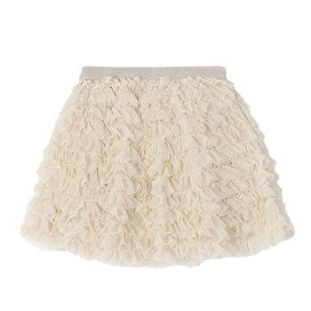 商品Mayoral | Beige Champagne Tulle Ruffle Skirt,商家Premium Outlets,价格¥219图片