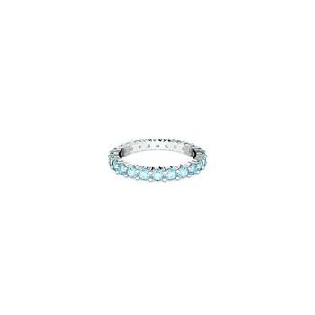 Swarovski | Crystal Round Cut Blue Matrix Ring,商家Macy's,价格¥849