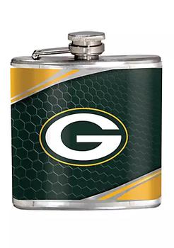 商品NFL Green Bay Packers 6 Ounce Stainless Steel Flask图片