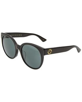 推荐Gucci Women's GG0035SAN 56mm Sunglasses商品