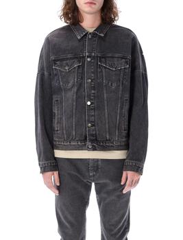 商品Palm Angels | Palm Angels Back Logo Denim Jacket,商家Italist,价格¥4673图片