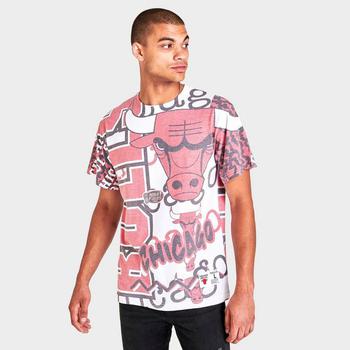 product Men's Mitchell & Ness Chicago Bulls NBA Jumbotron T-Shirt image