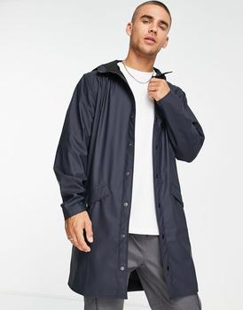product Rains long jacket in navy image