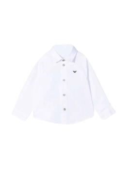 商品Emporio Armani | Emporio Armani Newborn White Shirt,商家Italist,价格¥604图片