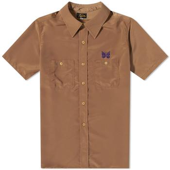 Needles真假, Needles | Needles Short Sleeve Logo Work Shirt商品图片 