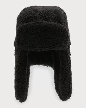 UGG | Logo Sherpa Puff Trapper Hat商品图片,