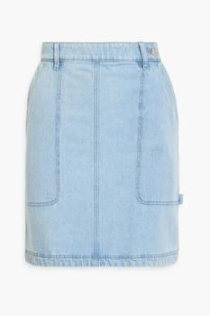 Kenzo | Appliquéd faded denim mini skirt 4.3折