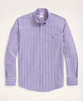 Brooks Brothers | 布克兄弟经典款条纹休闲衬衫,商家Brooks Brothers,价格¥325