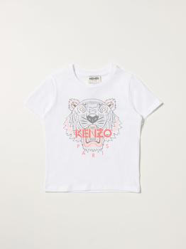 商品Kenzo Junior cotton t-shirt with logo图片