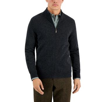 Club Room | Men's Full-Zip Cashmere Sweater, Created for Macy's商品图片,